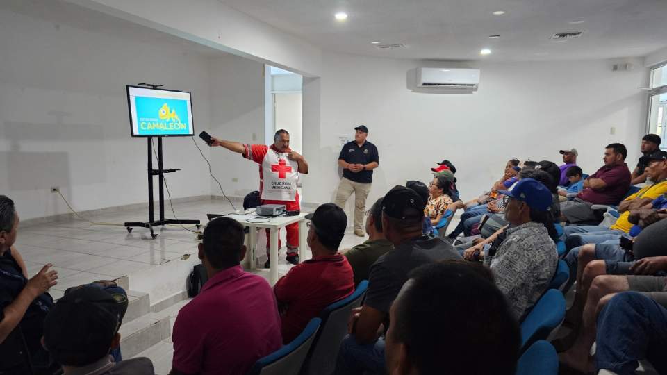 Mantiene Gobierno de Sonora capacitación a pescadores